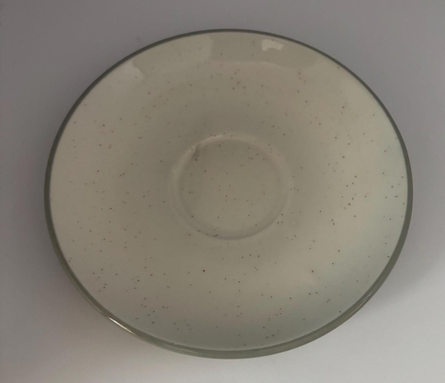 Harker Pottery Saucer Plate, Harkerware Stone Porcelain Plates, Lover Antiques and Vintage