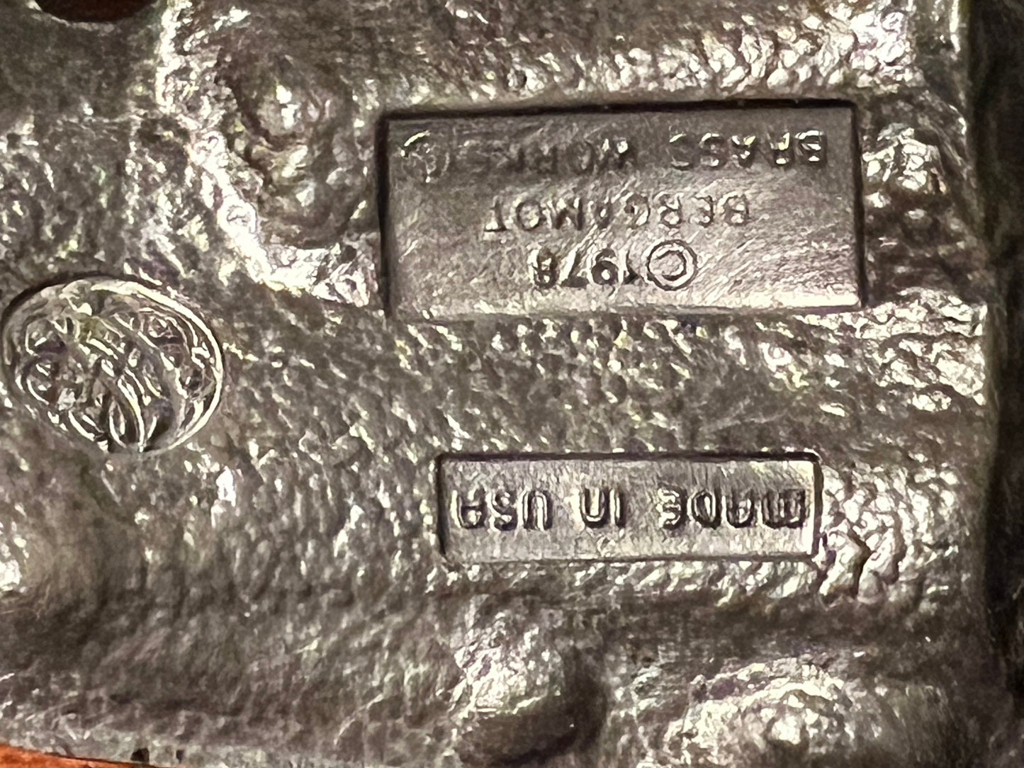 Vintage Locomotive Train Belt Buckle by Bergamot Brass Works, K-39, Train Engine Belt Buckle, Lover Antiques and Vintage