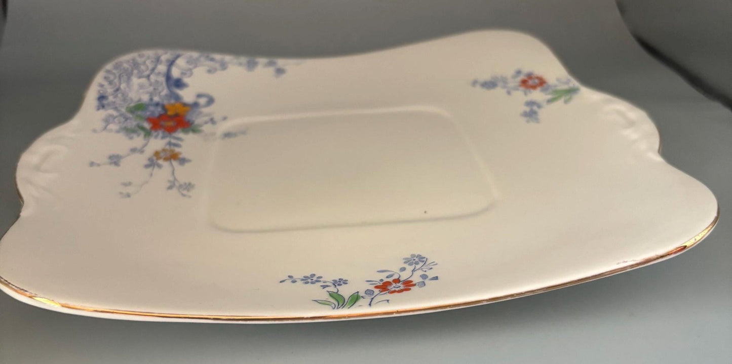 Vintage Heathcote China Serving Plate Large Platter Lover Antiques and Vintage