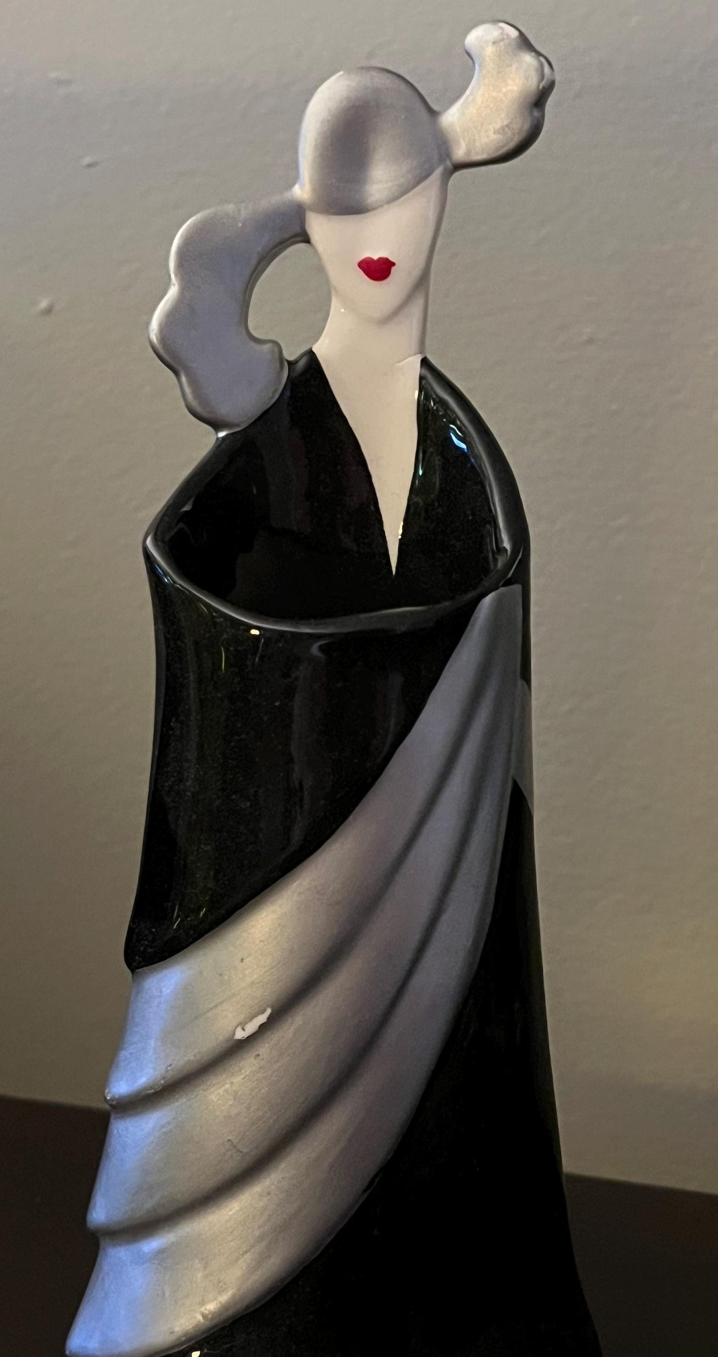 Vintage Fitz & Floyd Lady Statue Japan Lady Figurine Lover Antiques and Vintage