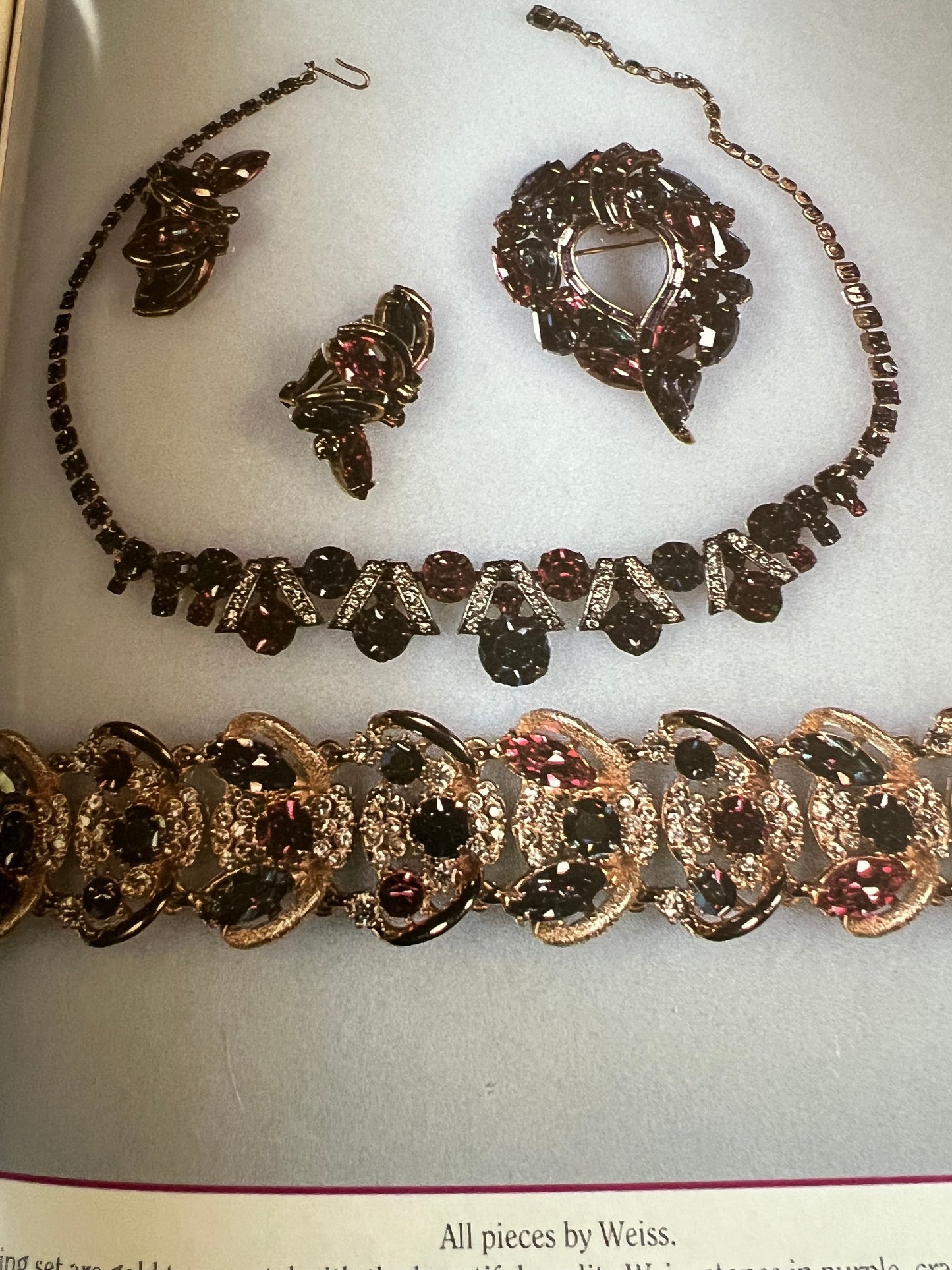 Collecting Rhinestone & Colored Jewelry An Identification and Value Guide Book, Comprehensive Section on Designers Marks, by Maryanne Dolan