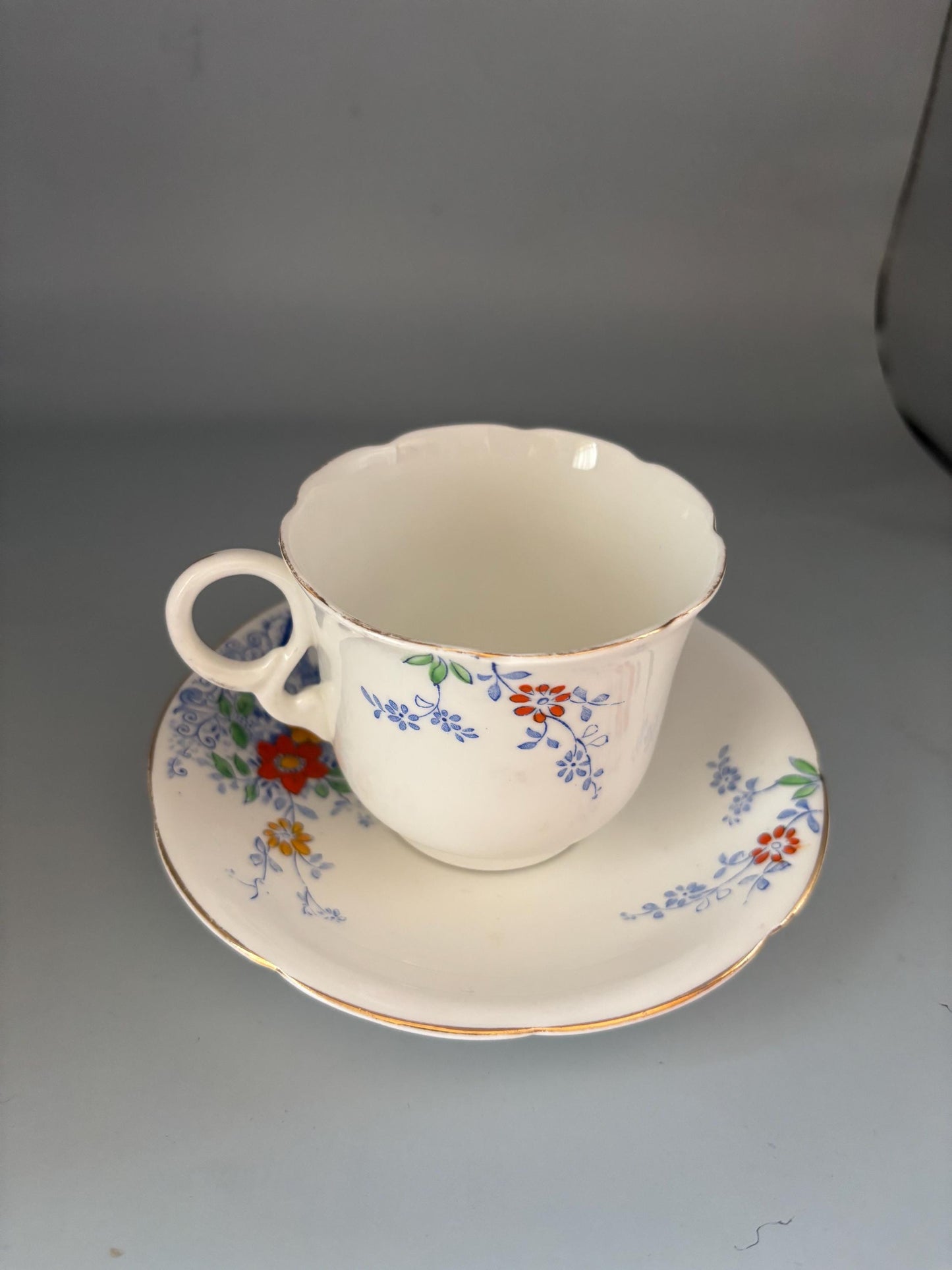 Vintage Heathcote China Tea Cup Made in England Lover Antiques and Vintage
