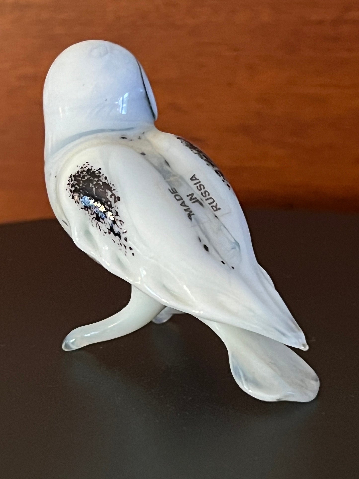 Vintage Snow Owl Figurine, Made in Russia Owl Figure, Russian White Owl Statue, Lover Antiques and Vintage