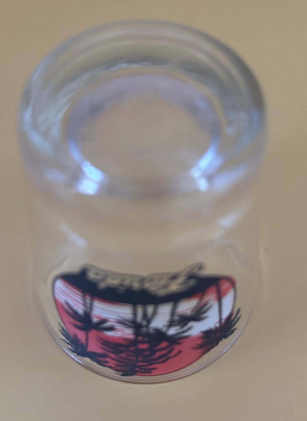 Vintage Florida Shot Glass with Palm Trees Lover Antiques and Vintage