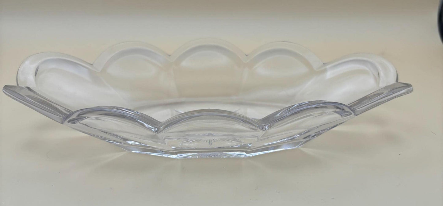 Vintage Kristal Relish Dishes Set of 2 Lover Antiques and Vintage