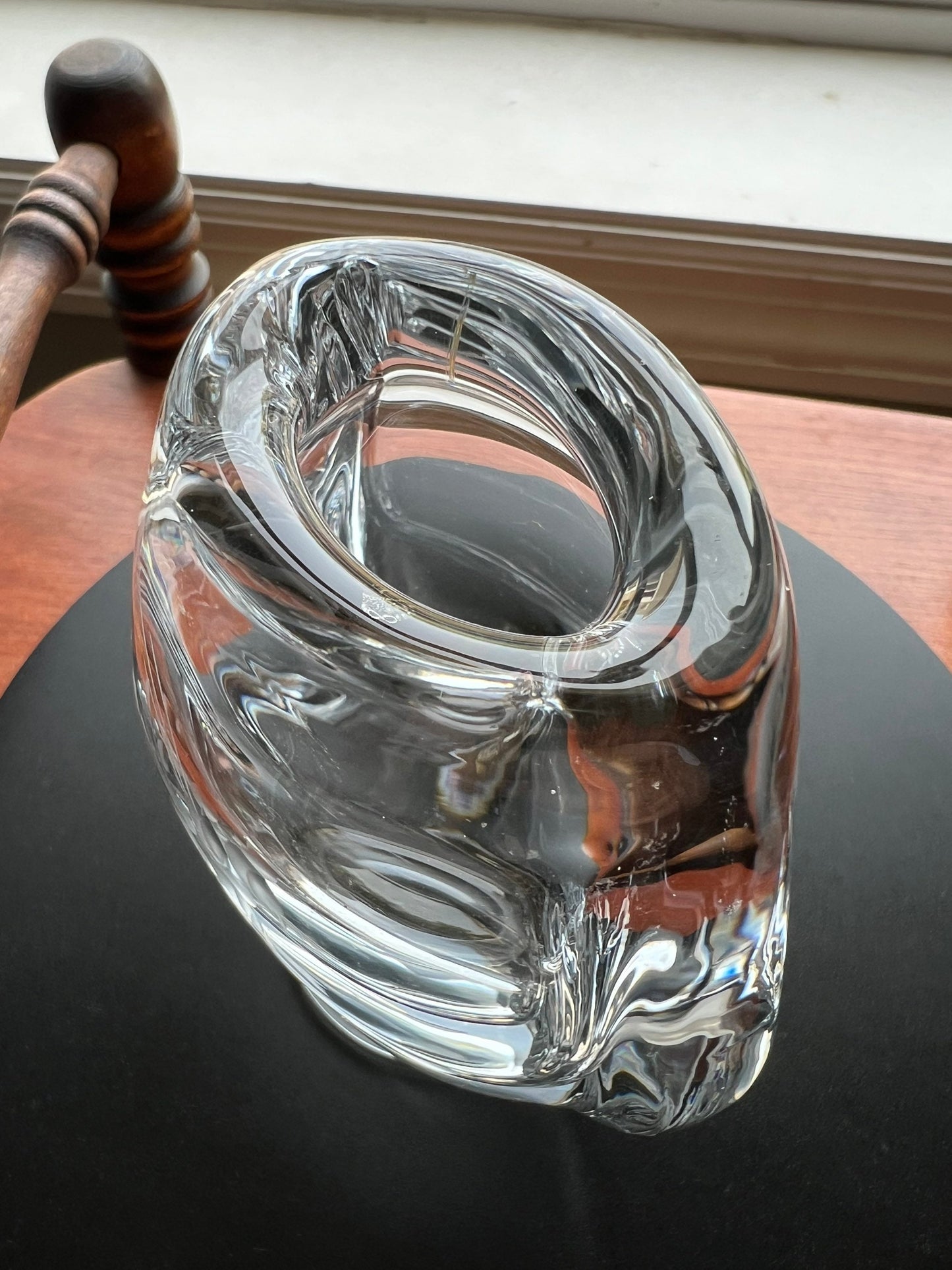 Vintage Kosta Boda Sculpture Art Glass Figurine Lover Antiques and Vintage