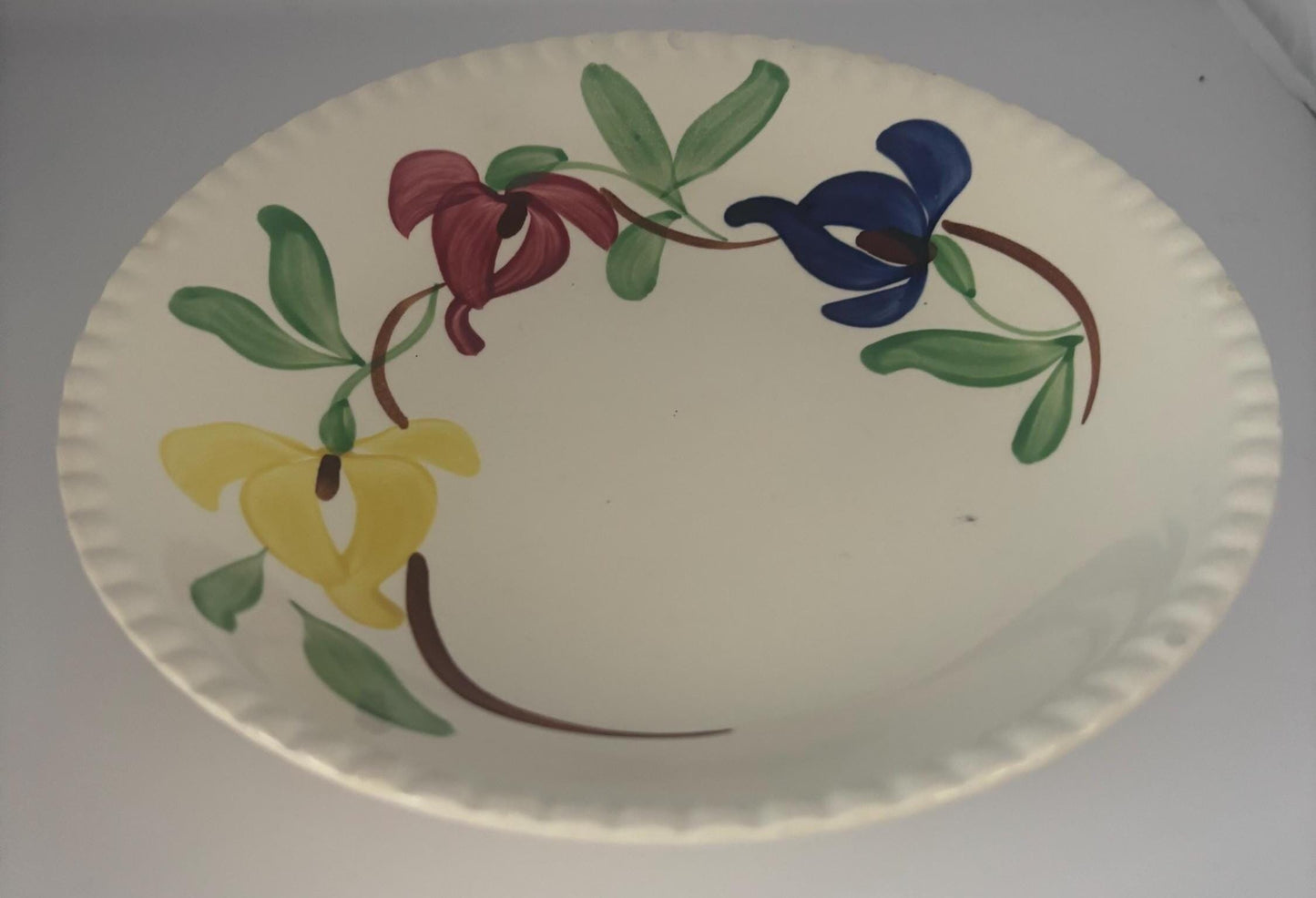 Blue Ridge Pottery Serving or Vegetable Bowl, Lover Antiques and Vintage