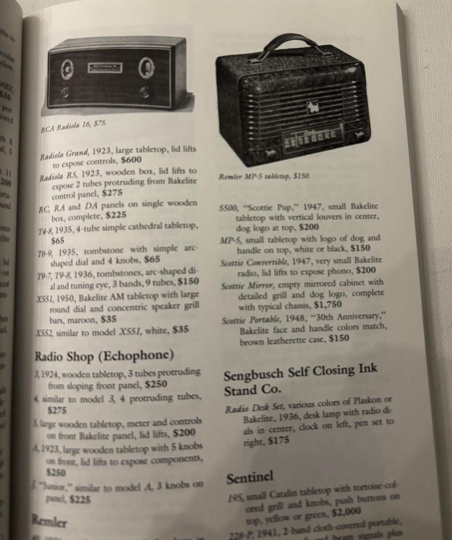Poster's Radio & Television Price Guide Book, Second Edition Features 1920-1990