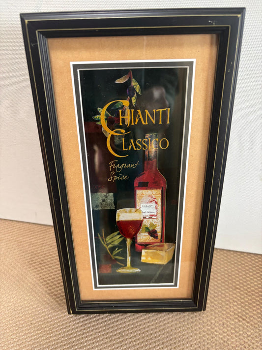 Vintage Chianti Classico Wall Hanging Fragrant Spice by Kate & Elizabeth Pope Plaque Art Lover Antiques and Vintage