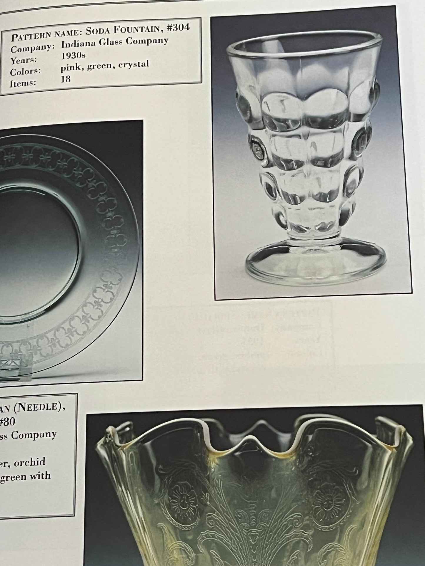 Florence's Glassware Pattern Identification Guide: Vintage Glass Art Book