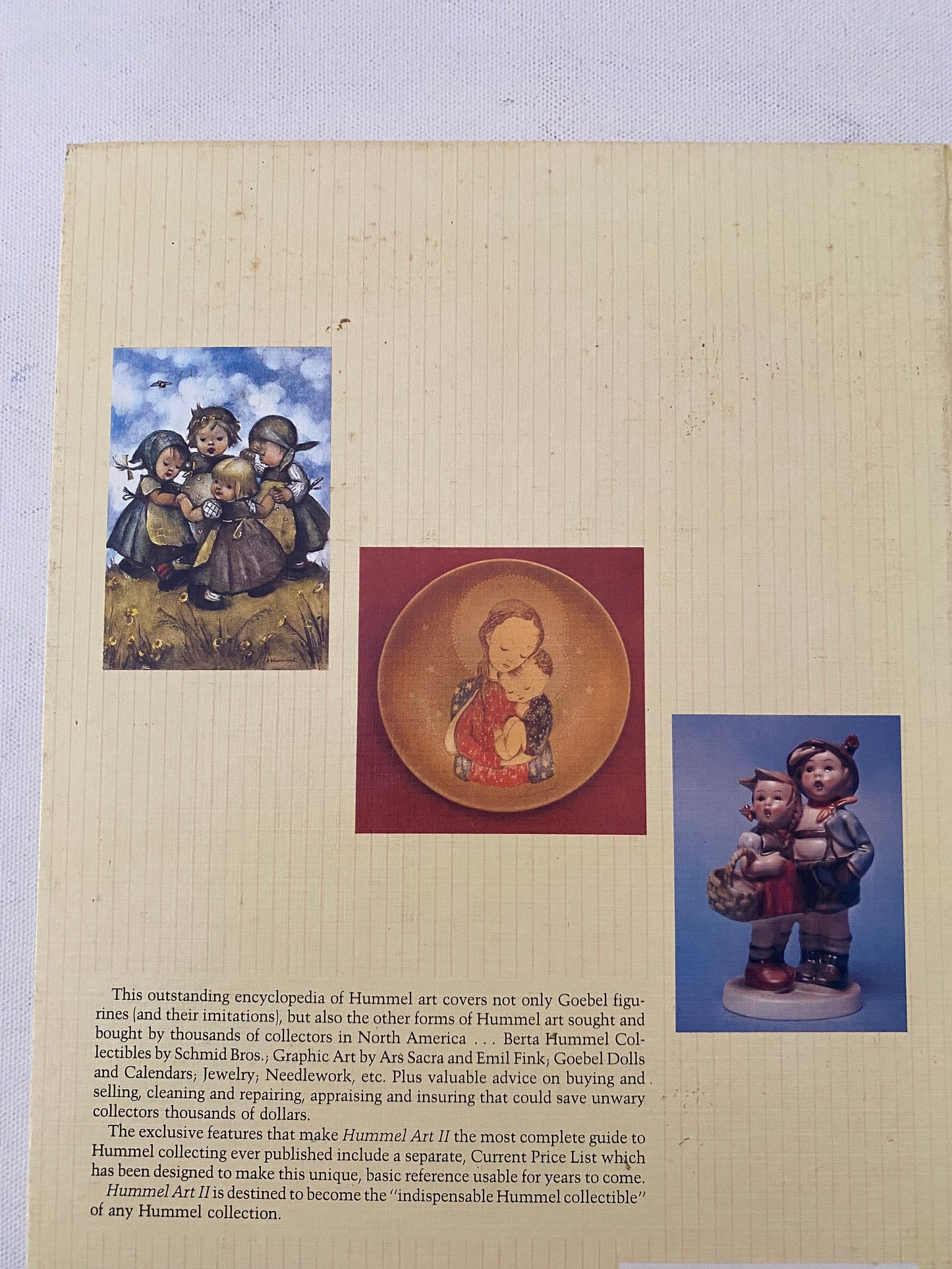 Hummel Art II Book by John F. Hotchkiss, 1981 First Edition
