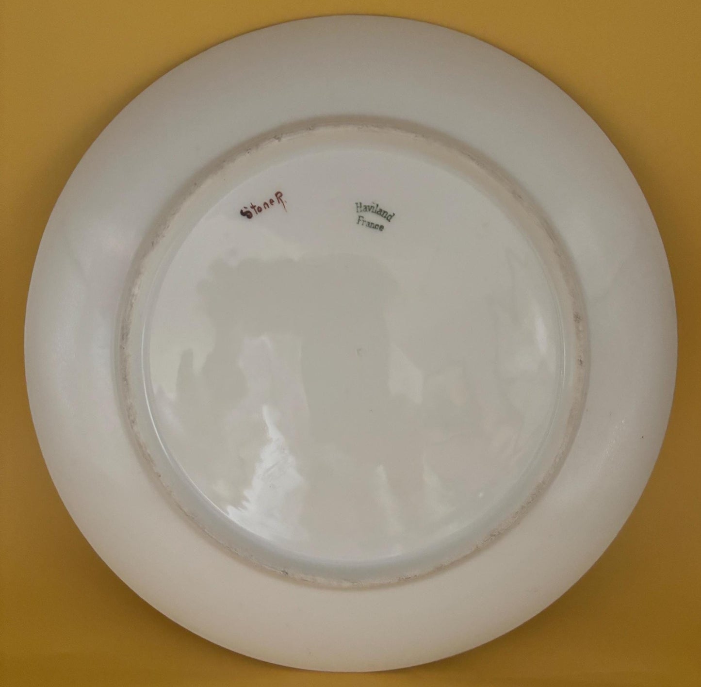 Antique Haviland Porcelain Serving Plate Made in France Lover Antiques and Vintage
