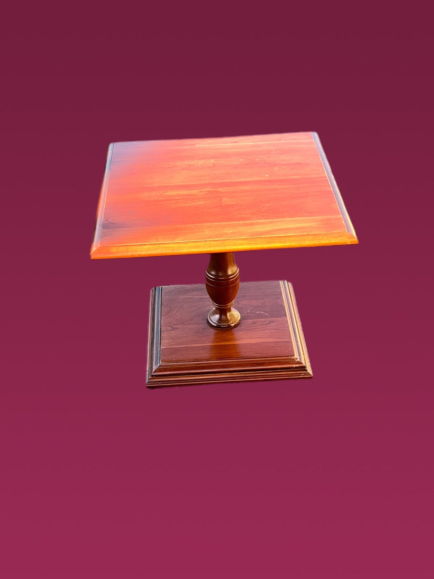 Vintage Mid Century Modern End Tables low table side table night stand stands furniture Lover Antiques and Vintage