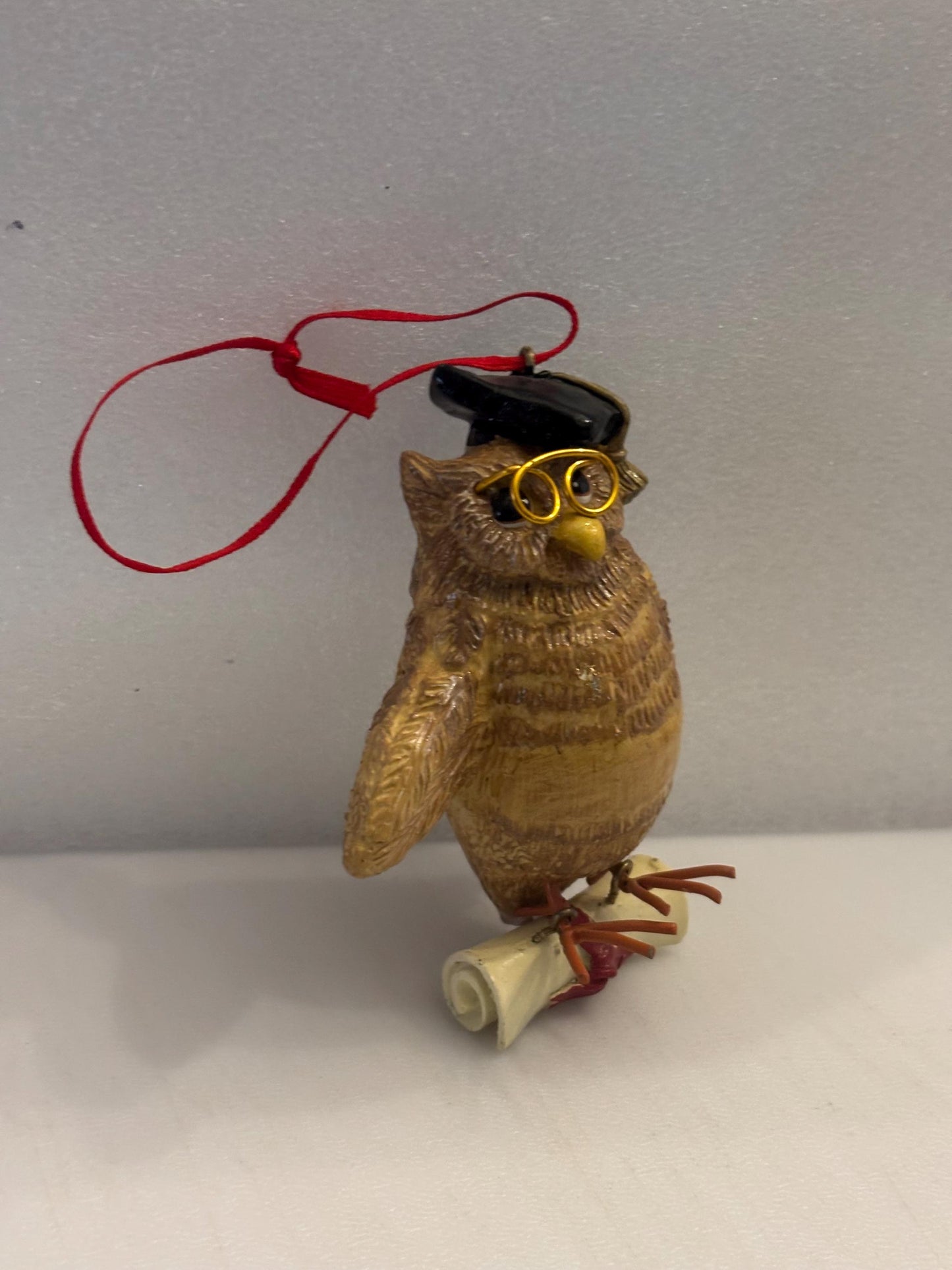 Vintage Graduation Owl from the Hamilton Collection 1998 Lover Antiques and Vintage