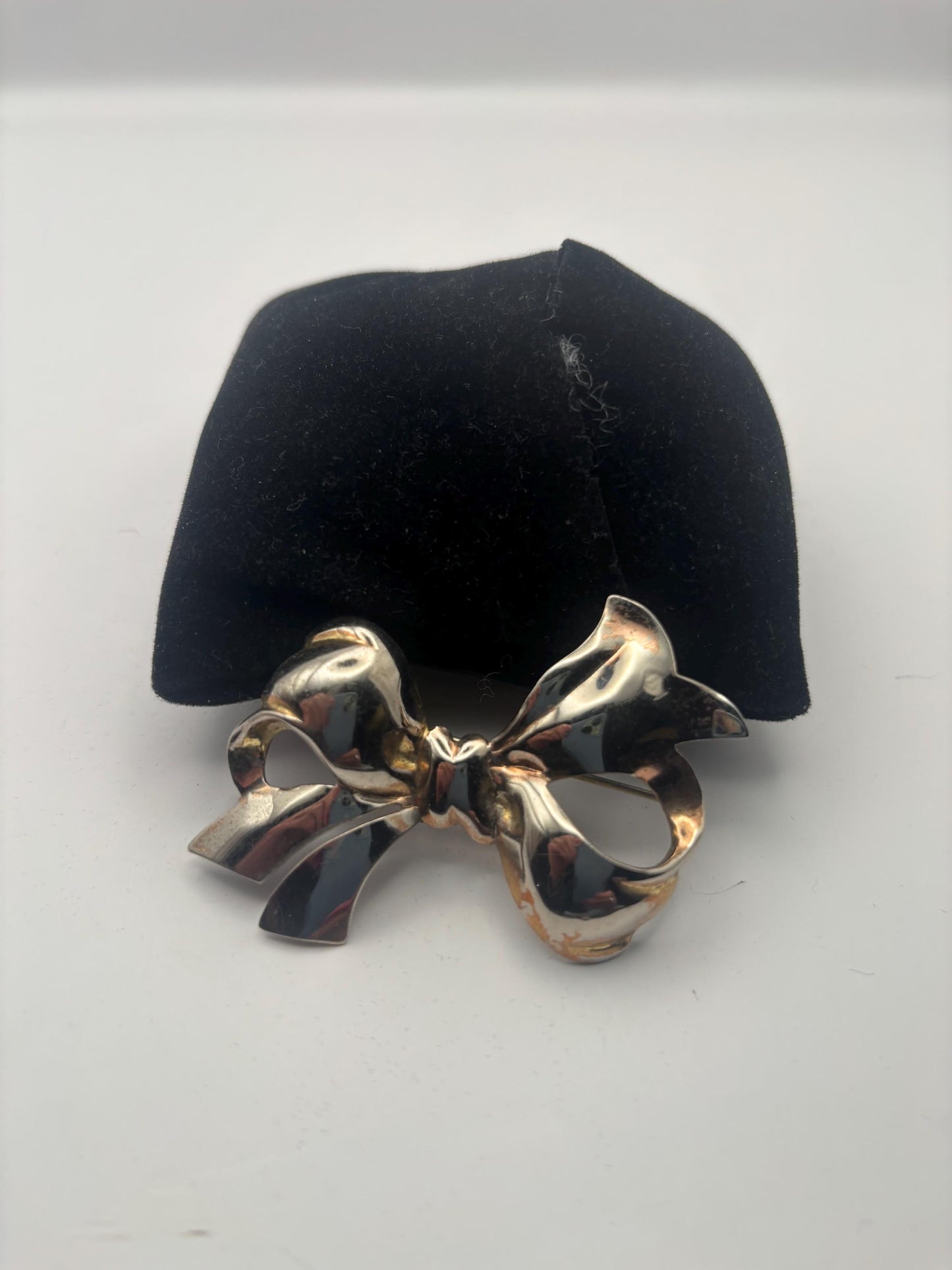 Monet Sterling Silver Bow Pin Brooch, Jewelry Gifts