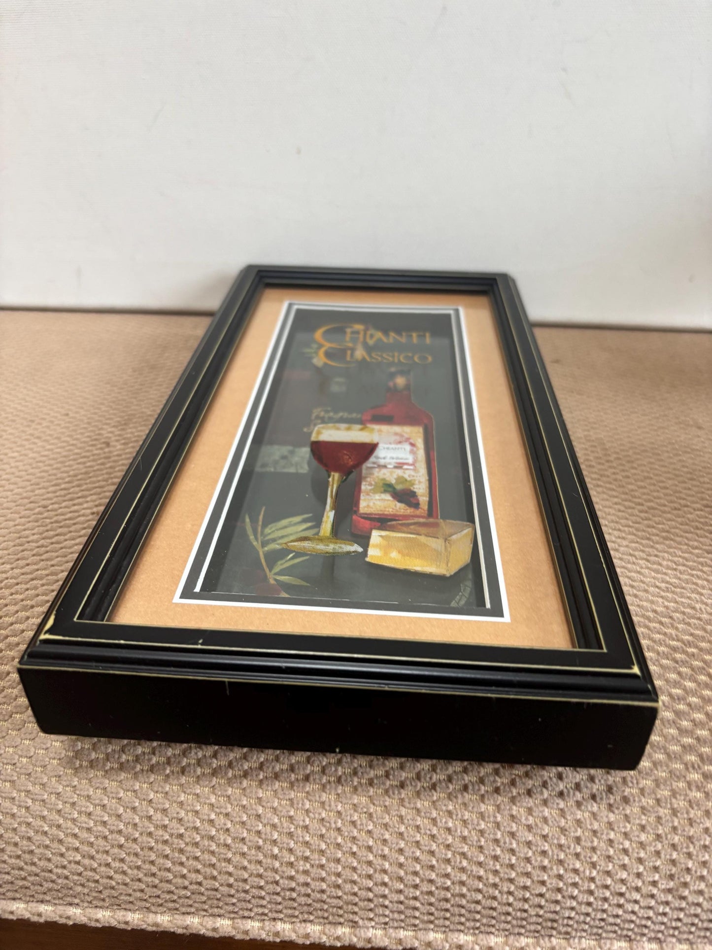 Vintage Chianti Classico Wall Hanging Fragrant Spice by Kate & Elizabeth Pope Plaque Art Lover Antiques and Vintage