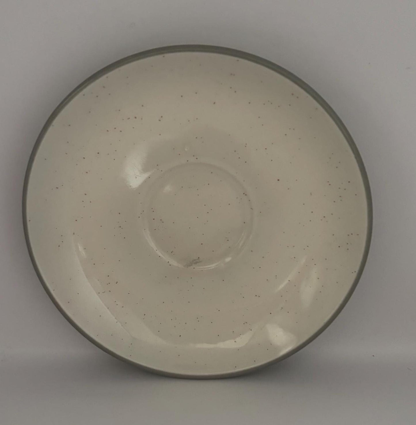Harker Pottery Saucer Plate, Harkerware Stone Porcelain Plates, Lover Antiques and Vintage