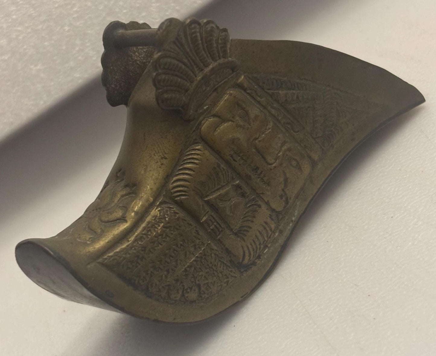 Antique Spanish Conquistador Brass Stirrup Lover Antiques and Vintage