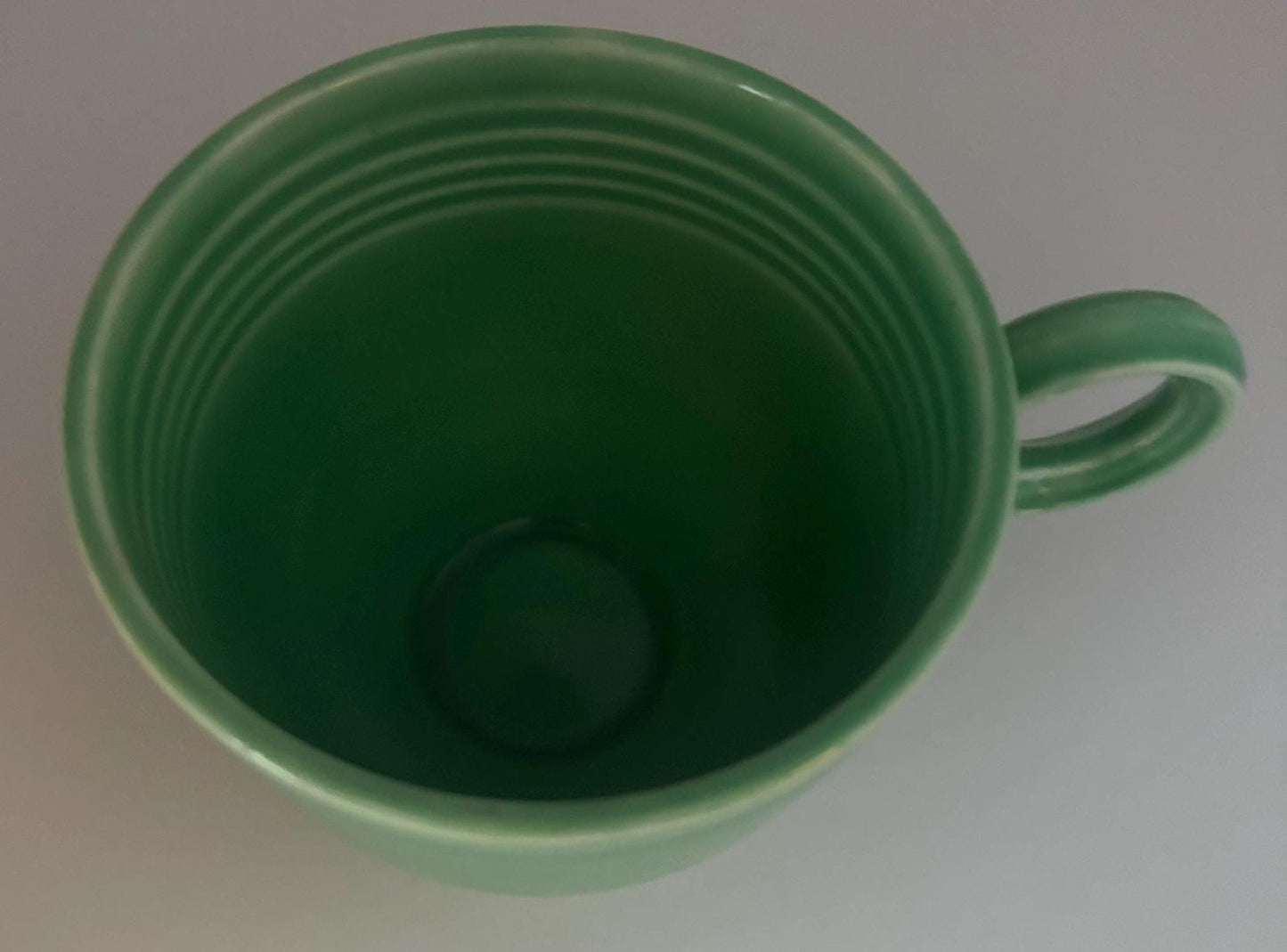 Fiesta Ware Green Coffee Cup, Fiestaware Original Green Homer Laughlin, Lover Antiques and Vintage
