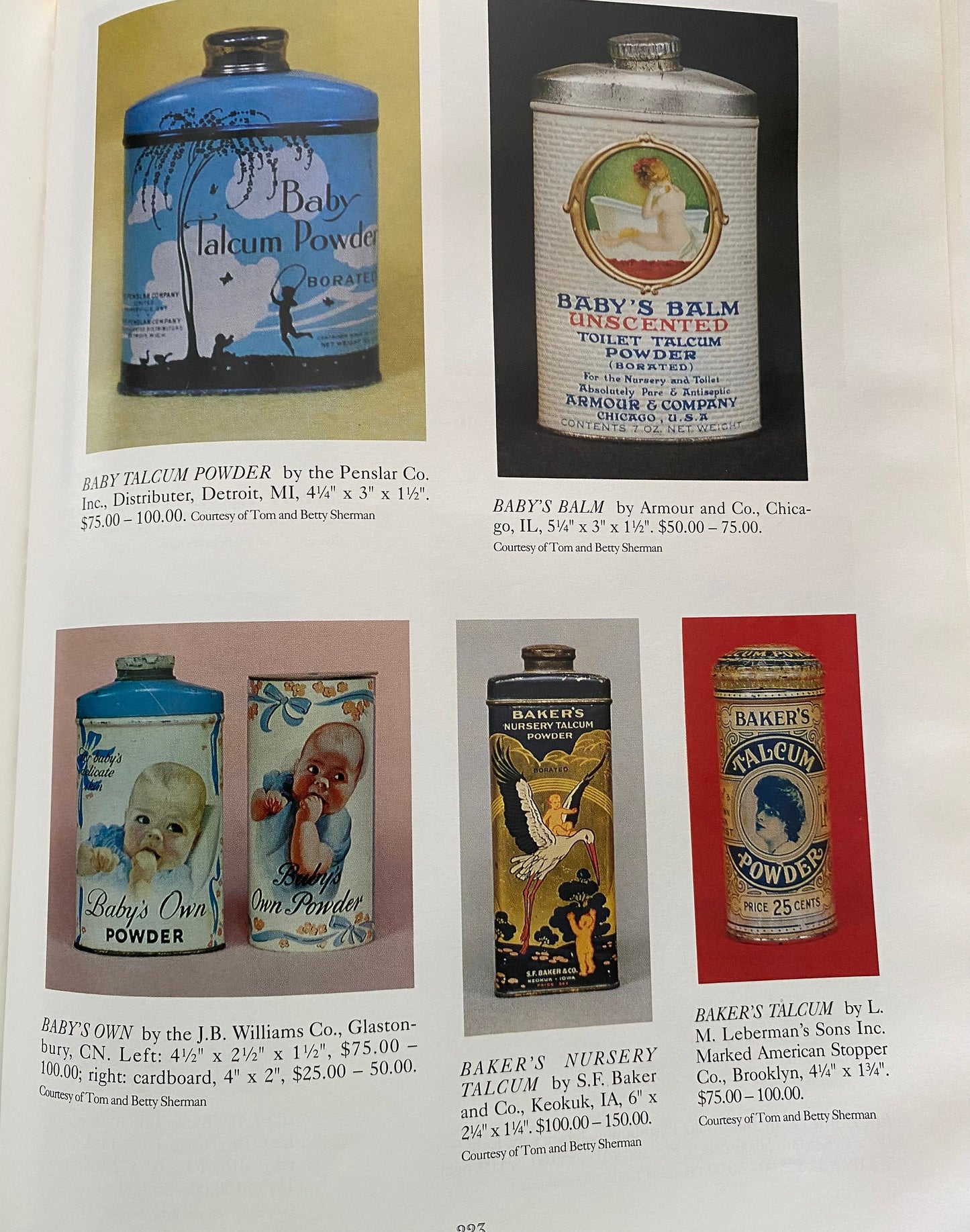 Antique Tins Identification & Values Guide Book by Fred Dodge