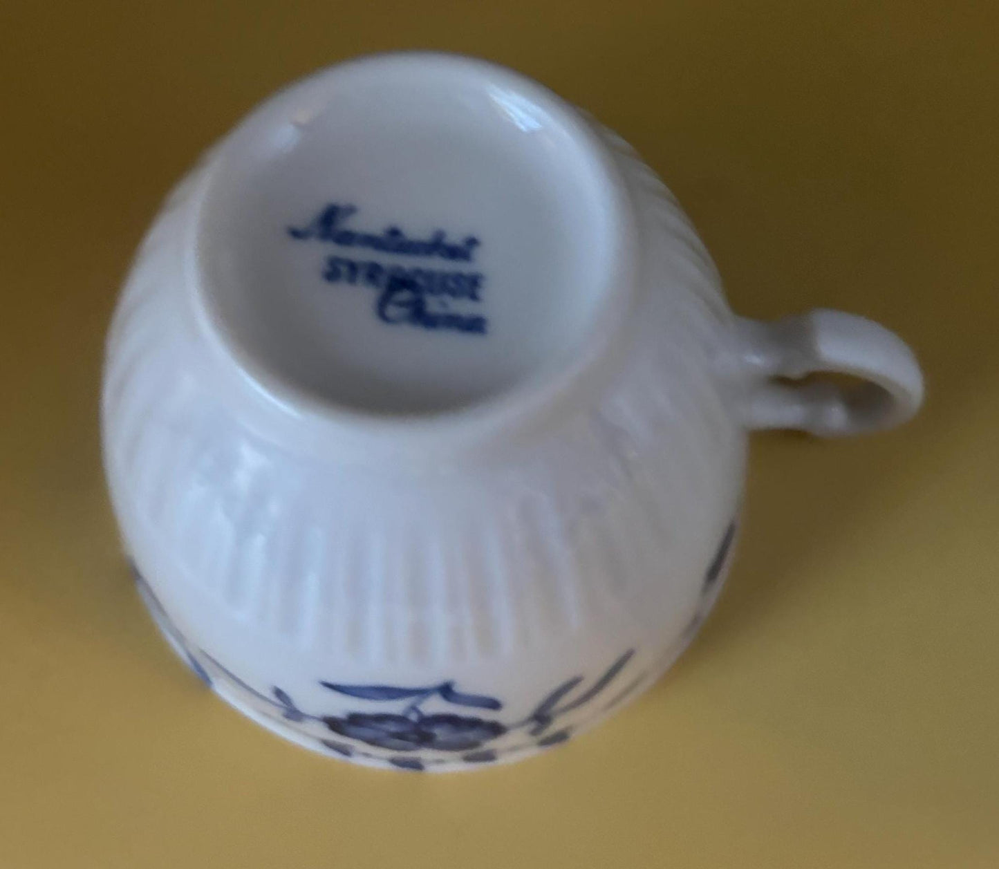 Vintage Nantucket Cup by Syracuse China Blue & White Dishes Lover Antiques and Vintage