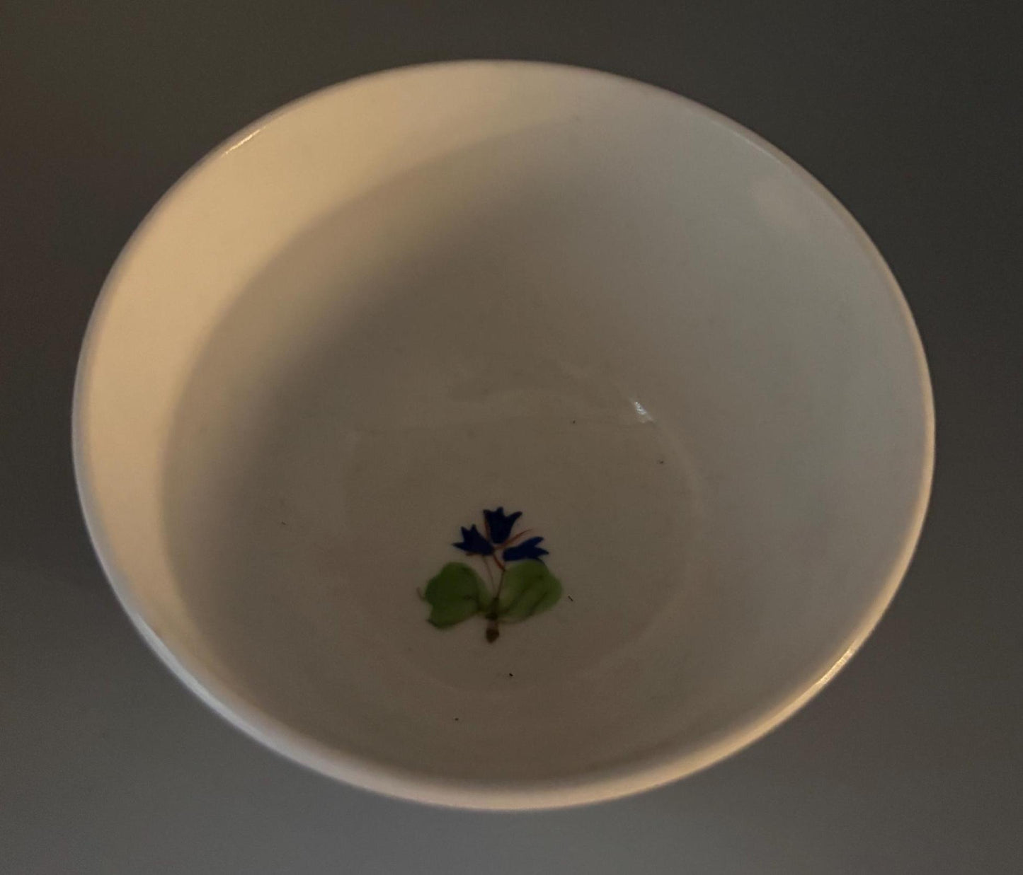Vintage English Sprig Tea Cup Porcelain Dish Purple Flowers Dish Lover Antiques and Vintage
