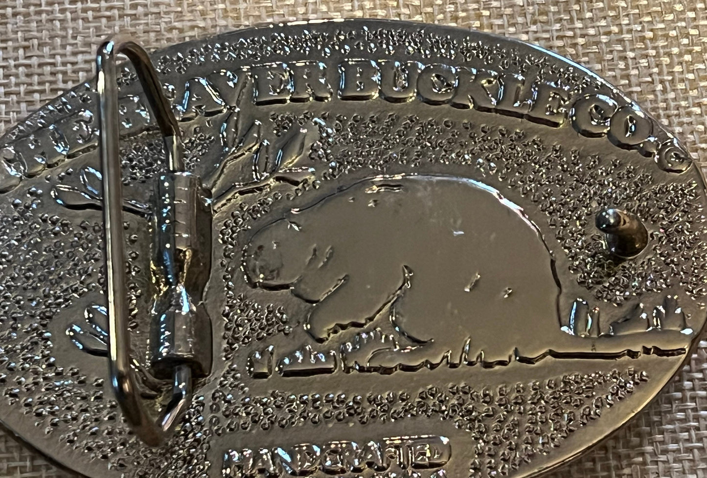 Vintage Fish Belt Buckle - Beaver Buckle Co. - Made in USA