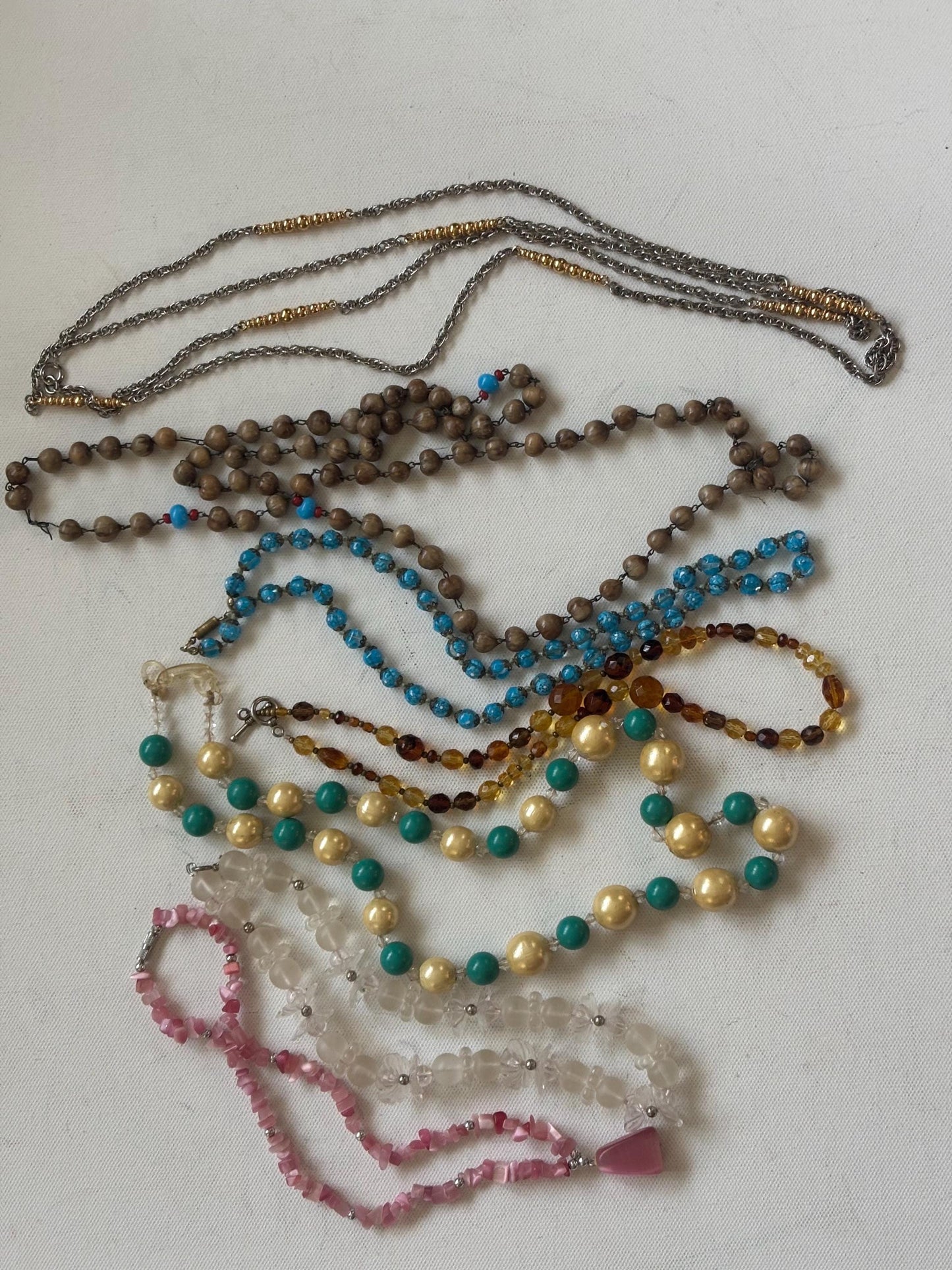 Vintage Necklaces Collection Variety Jewelry Lot Lover Antiques and Vintage