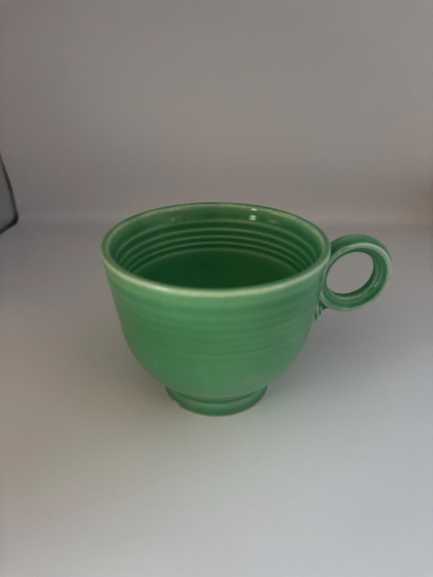 Fiesta Ware Green Coffee Cup, Fiestaware Original Green Homer Laughlin, Lover Antiques and Vintage