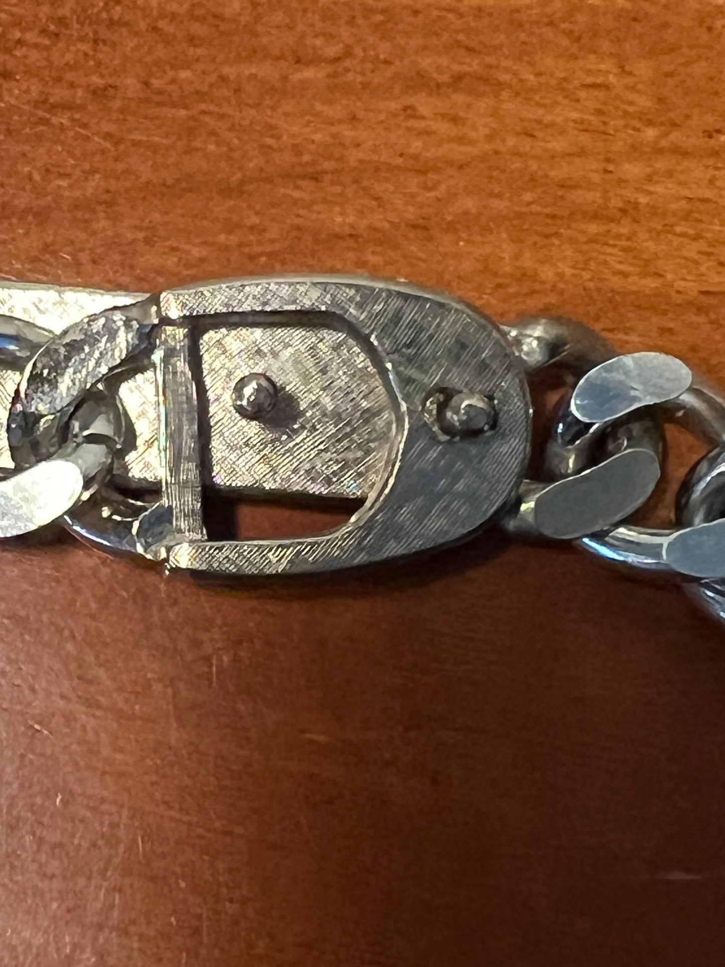 Vintage NYC Accessocraft Silver Tone Metal Belt or Necklace Lover Antiques and Vintages