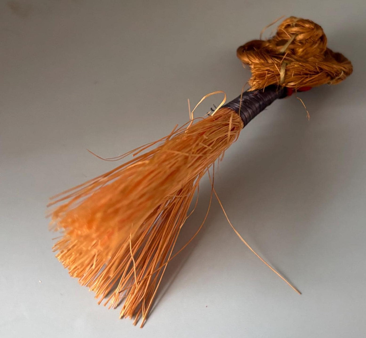 Folk Art Whisk Broom Dollhouse Miniature Furniture Lover Antiques and Vintage