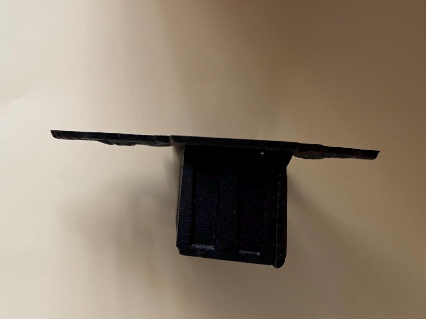 Vintage Wilton Cast Iron Match Wall Mount Holder Lover Antiques and Vintage