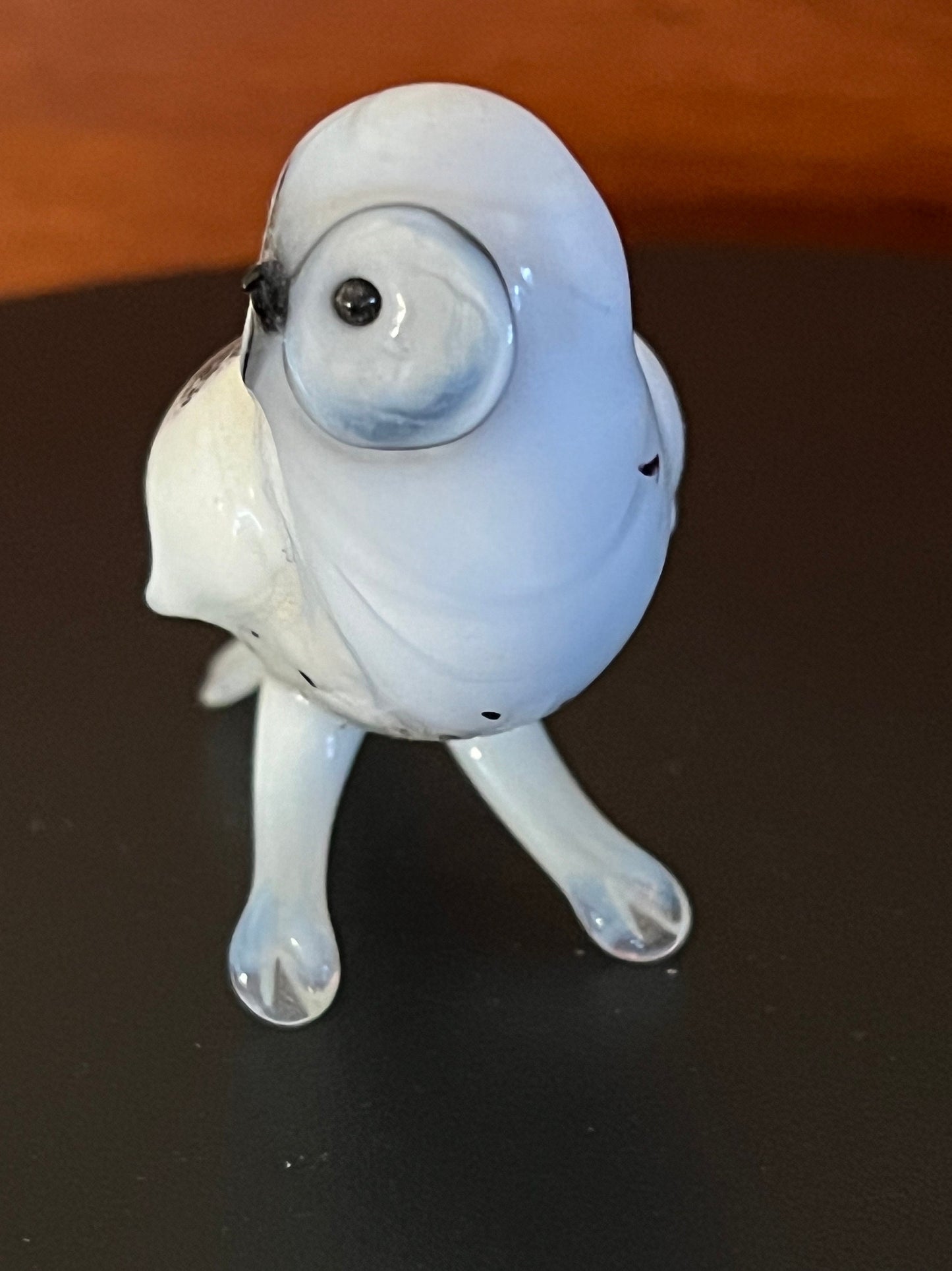 Vintage Snow Owl Figurine, Made in Russia Owl Figure, Russian White Owl Statue, Lover Antiques and Vintage