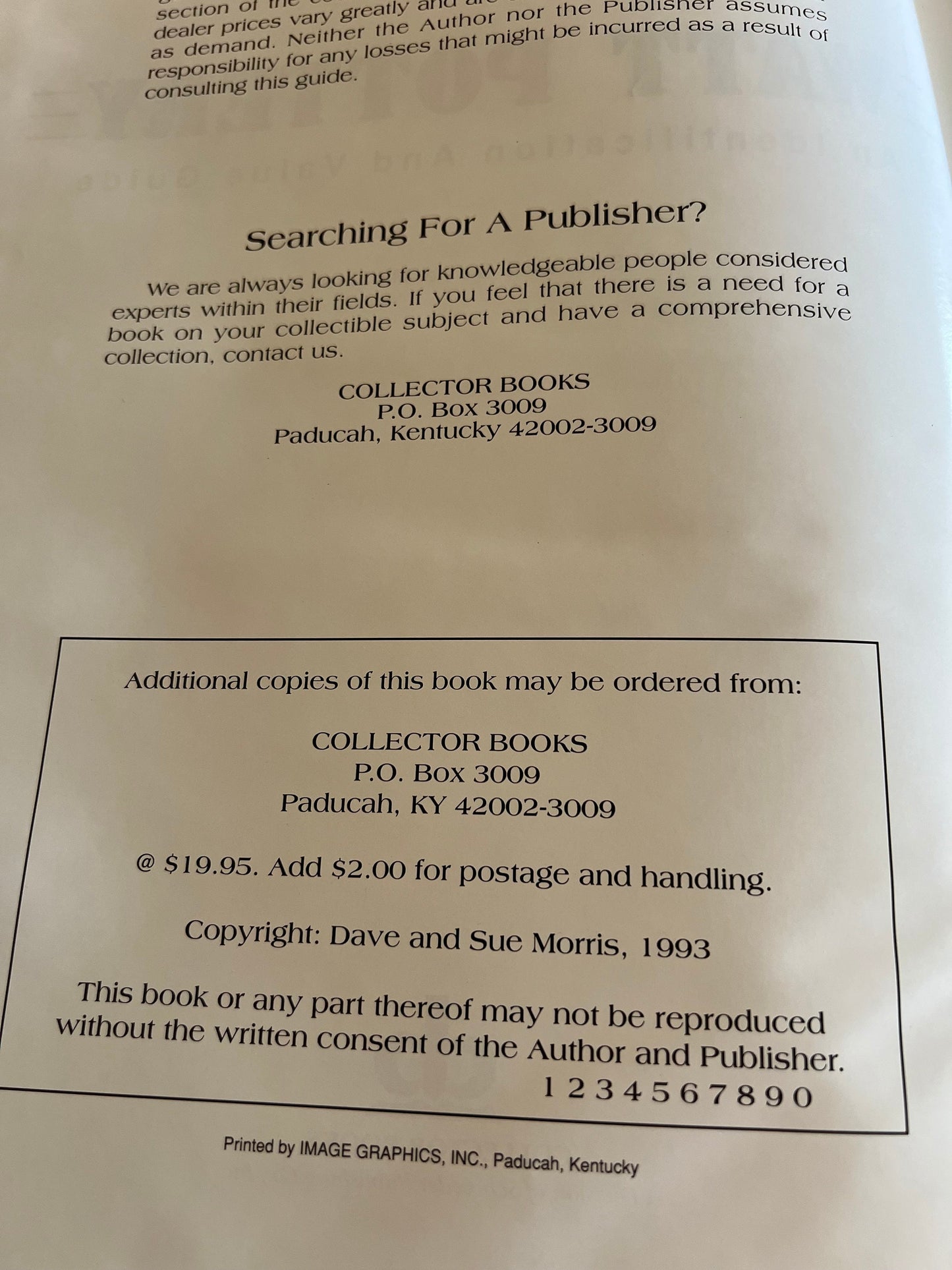 Watt Pottery Book, Identification and Value Guide, Banded Watt Ware, by Sue and Dave Morris, Hardcover Book, Lover Antiques