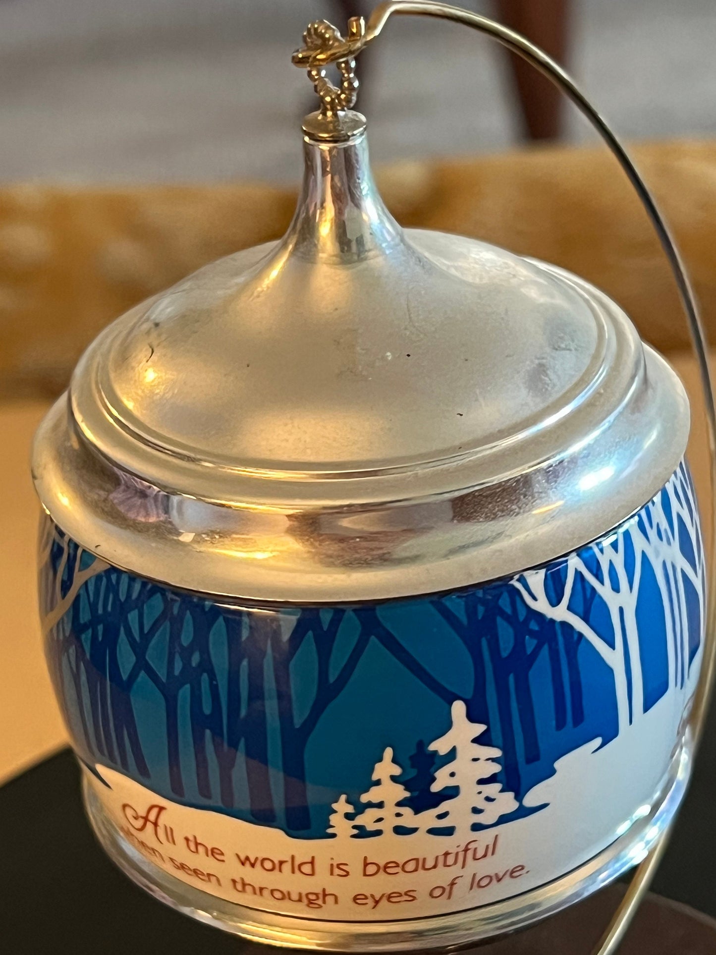 Vintage Hallmark 'First Christmas Together' Ornament, 1983