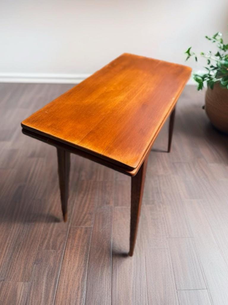 Cushman Colonial Creations Pivot Top Card Table No. 3-35 Game Table with Rotating Top Rustic Original Lover Antiques and Vintage