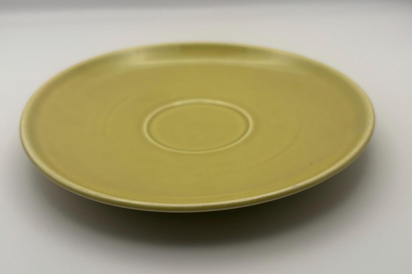 Harker Pottery Saucer Plate, Harkerware Stone Porcelain Plates, Lover Antiques and Vintage