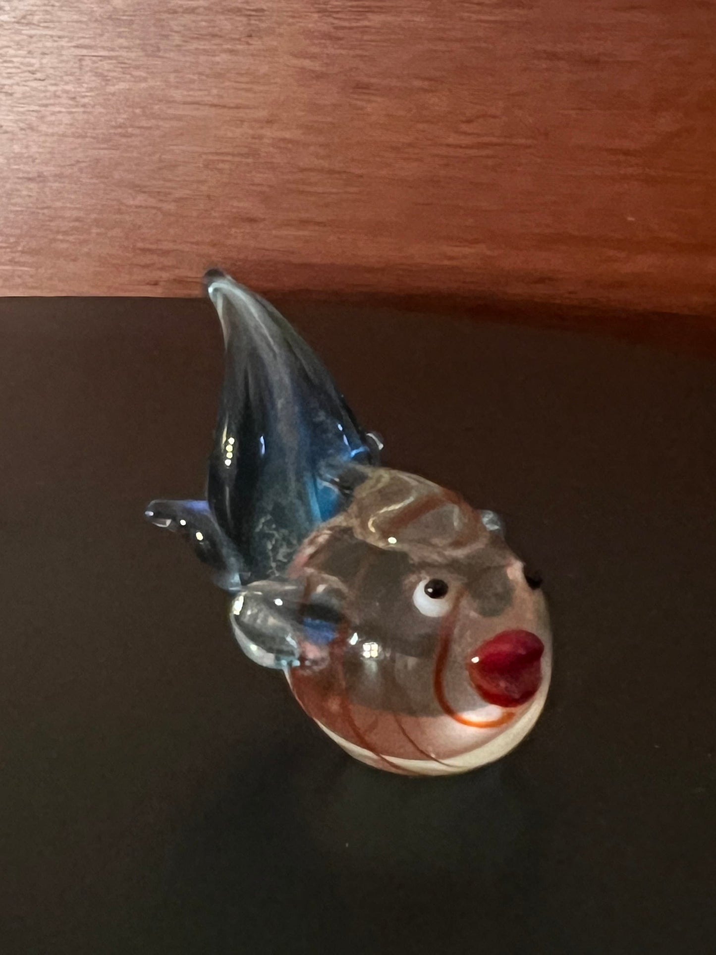 Vintage Crystal Fish Figurine: Mini Under the Sea Glass Art