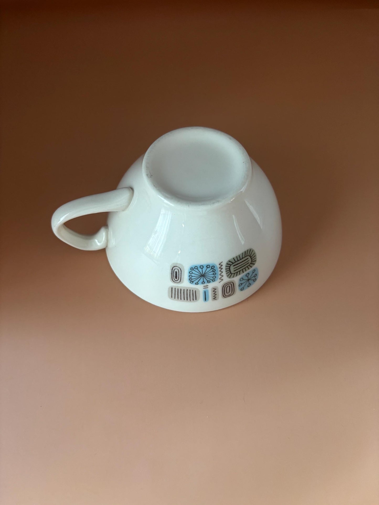 Vintage Canonsburg Pottery Coffee Cup Tea Cup Temporama Design Lover Antiques and Vintage