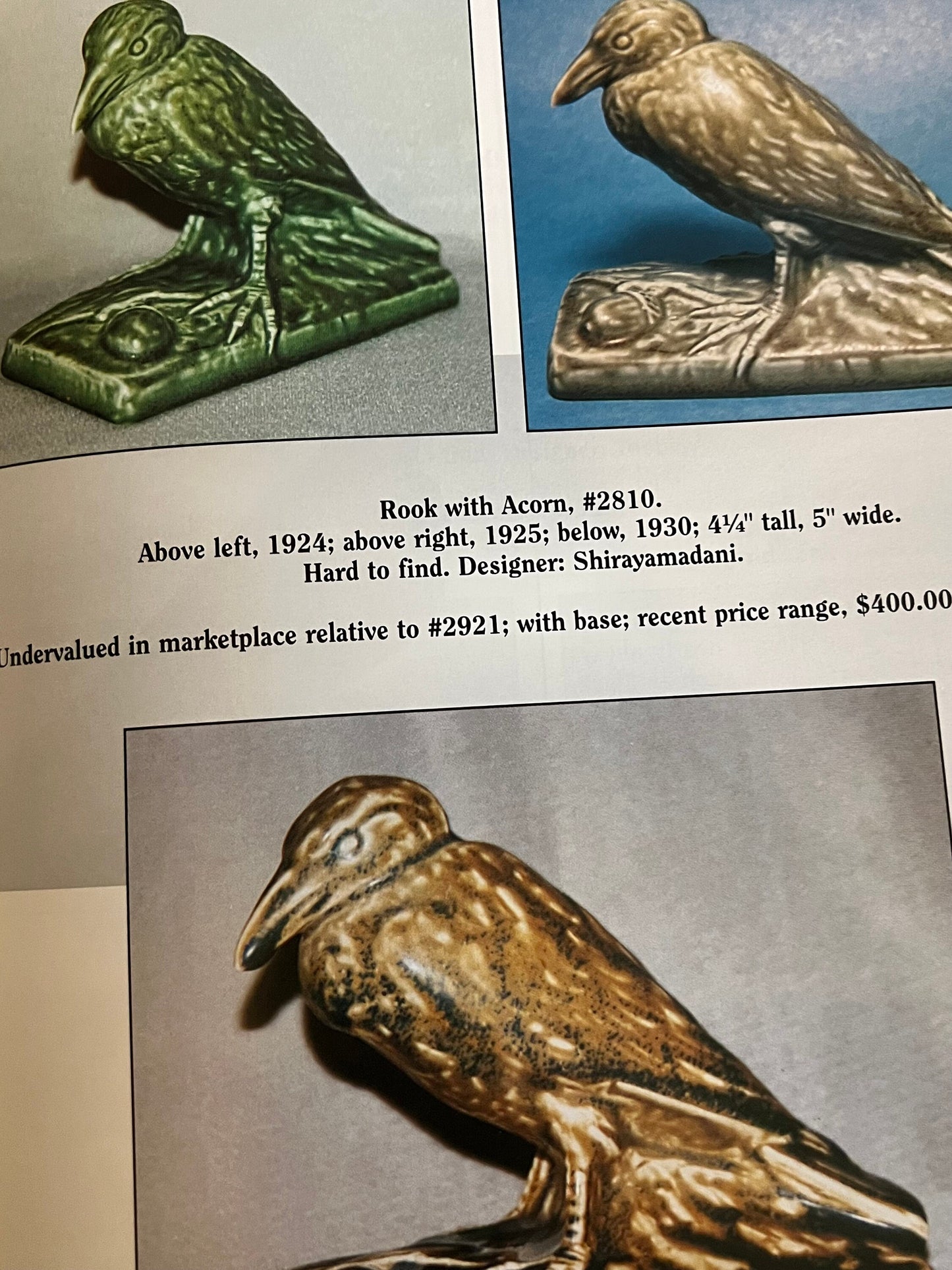Rookwood Pottery Identification & Value Guide Book
