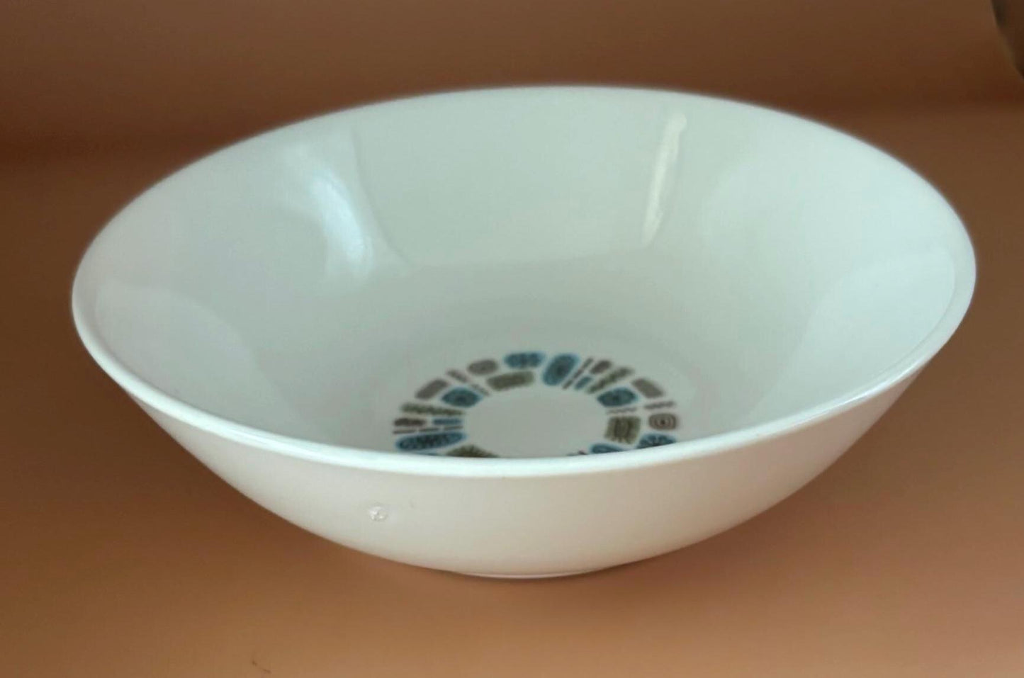 Vintage Canonsburg Pottery Dessert Dish or Bowl Temporama Design Lover Antiques and Vintage