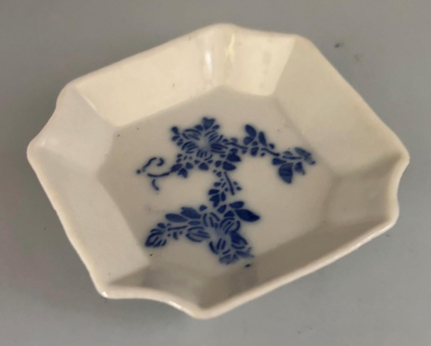 Antique Royal Copenhagen Blue Flower Porcelain Butter Dish Serving Bowl Lover Antiques and Vintage