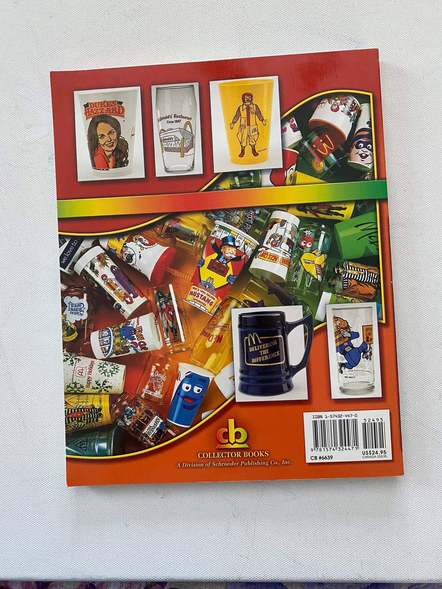 McDonald's Drinkware Identification & Value Guide Book
