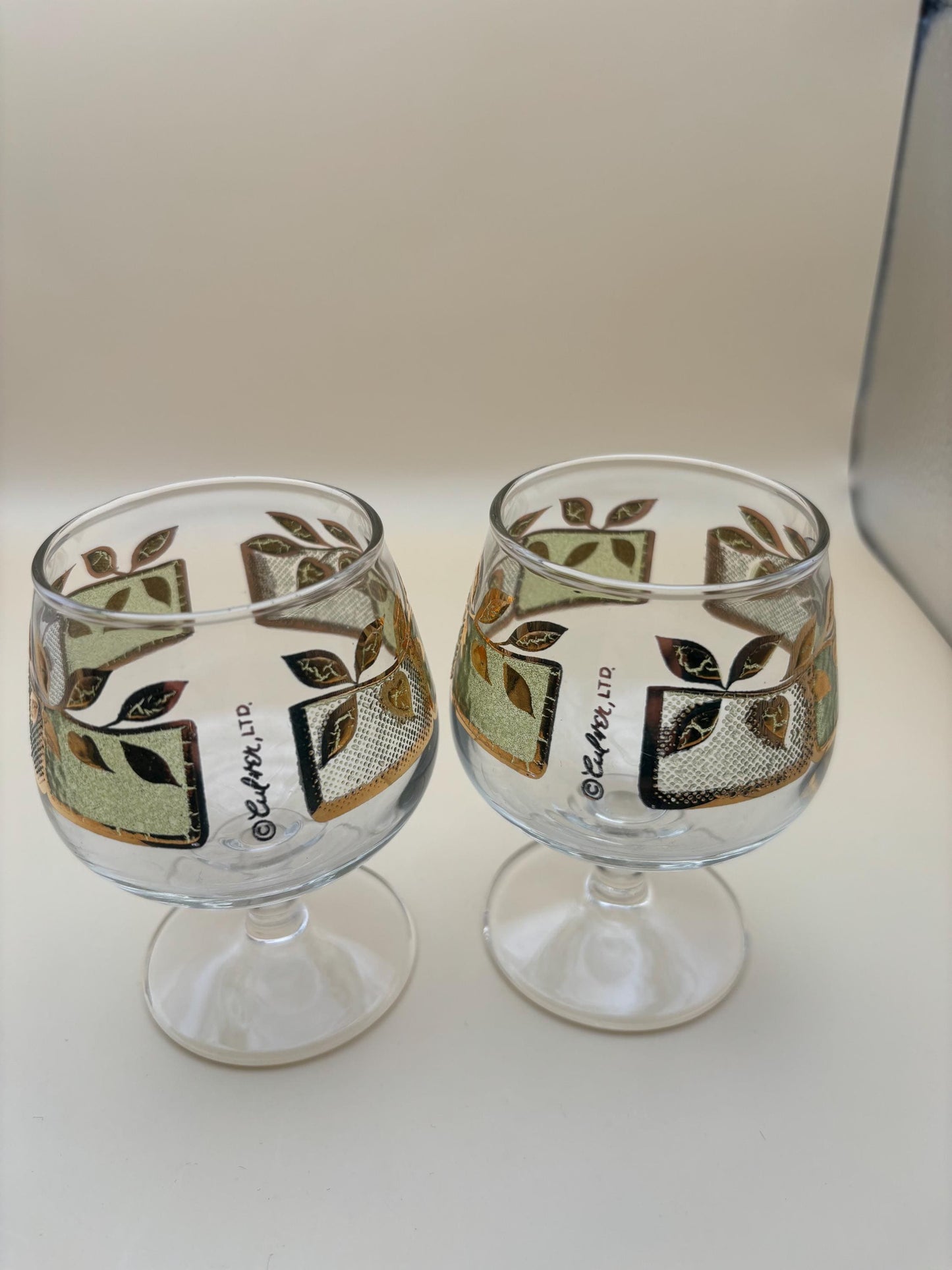 Vintage Culver Cocktail Glasses Set of 2 Lover Antiques and Vintage