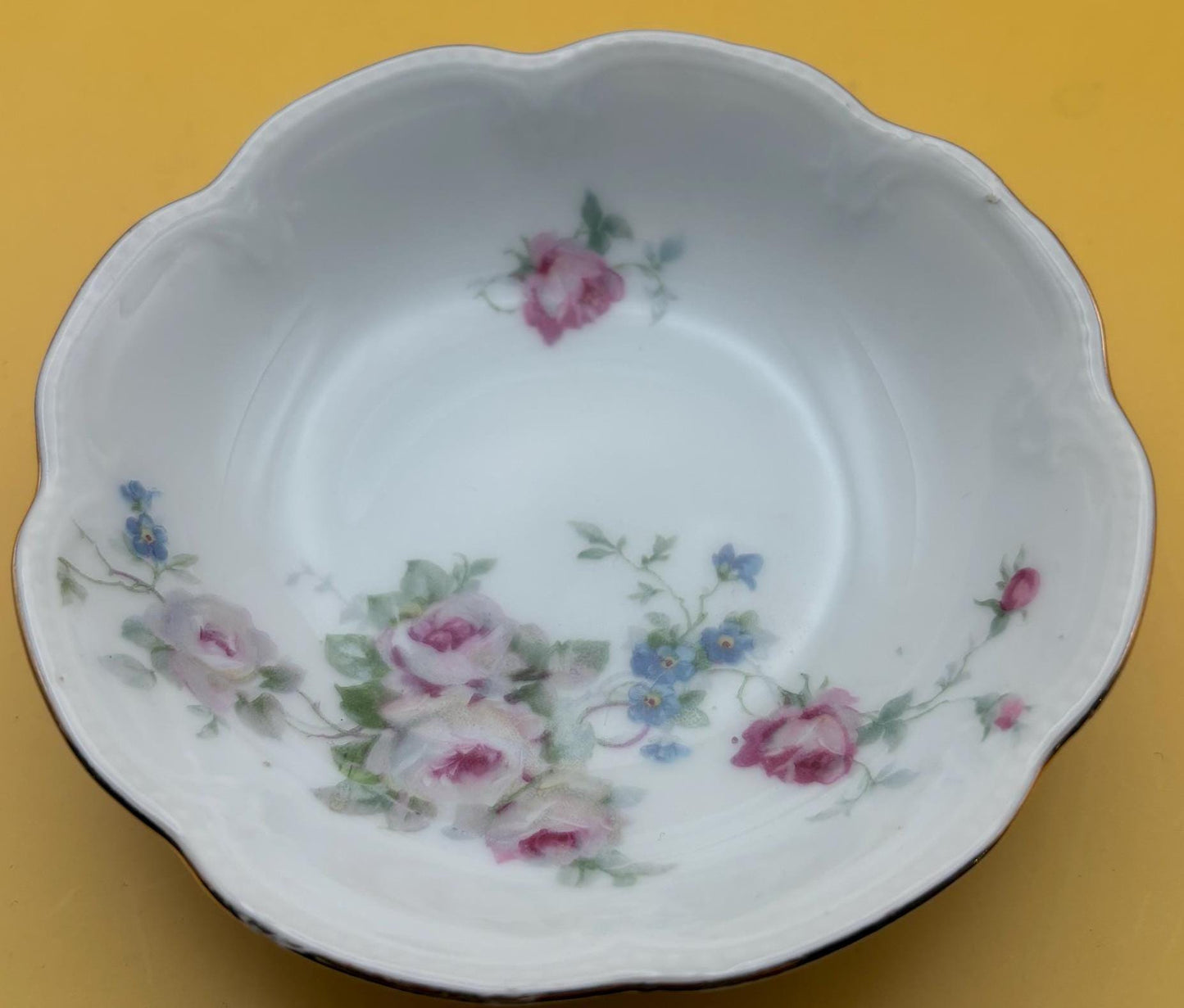 Antique Schwarzenhammer Dessert Bowl Made in Bavaria Lover Antiques and Vintage