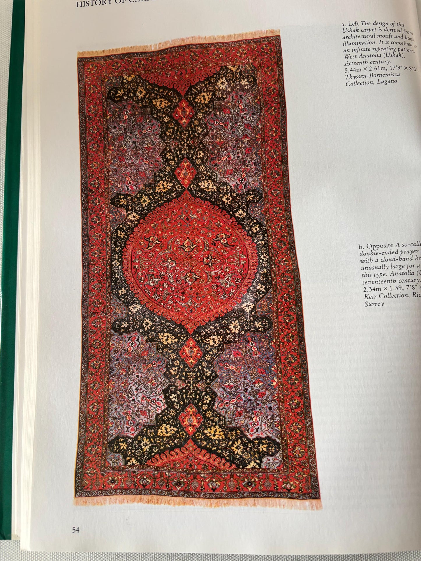 The Atlas of Rugs & Carpets Book, A Comprehensive Guide for the Buyer and Collector, Lover Antiques and Vintage