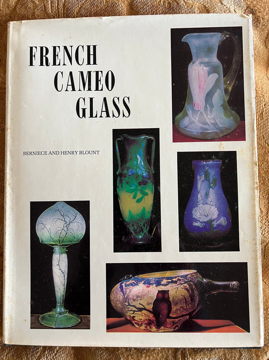 Vintage French Cameo Glass Book: Blount Guide, 1968