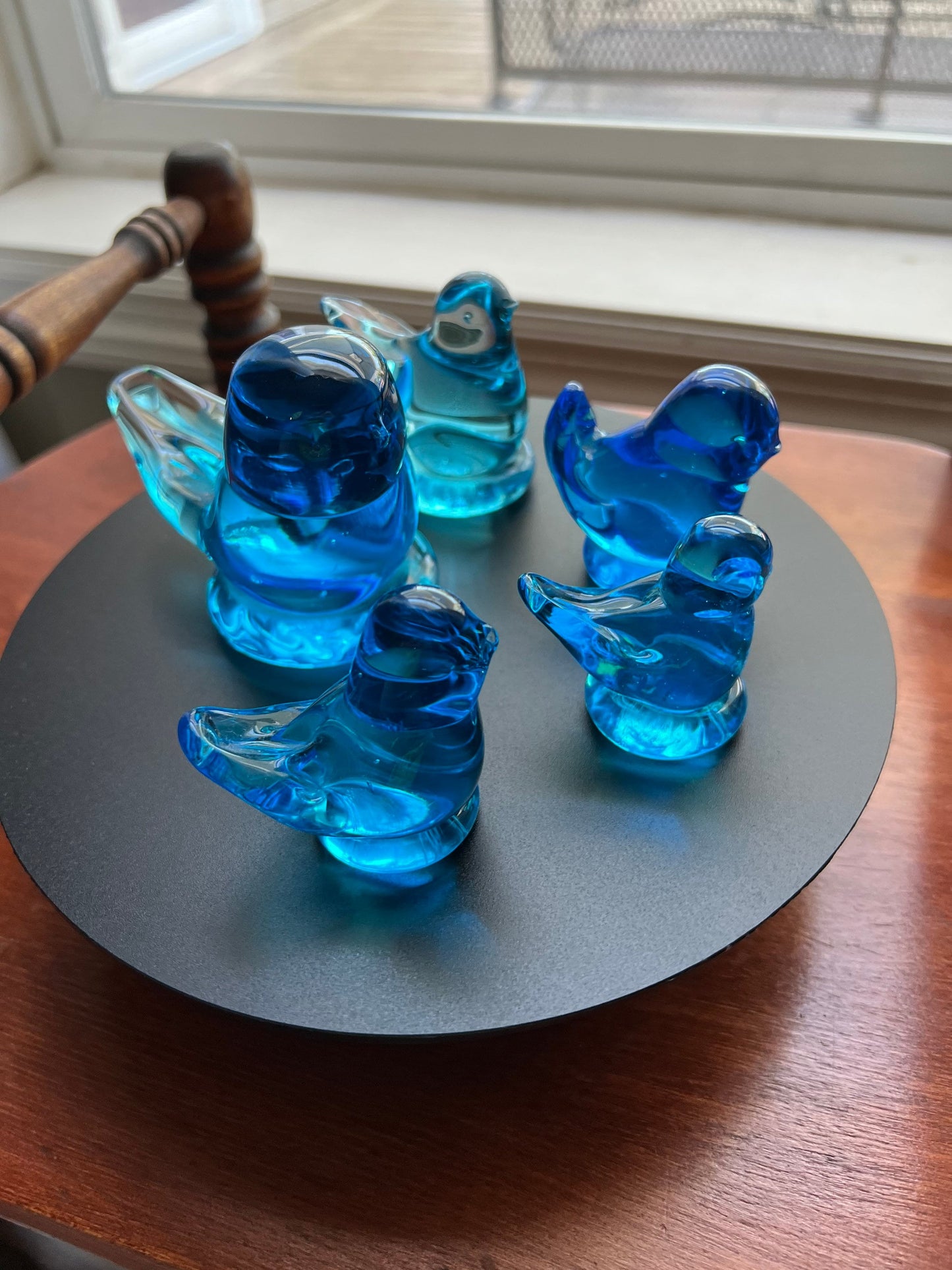 Vintage Bluebirds of Happiness signed by Leo Ward and Ron Ray Family Collection of 5 various sizes