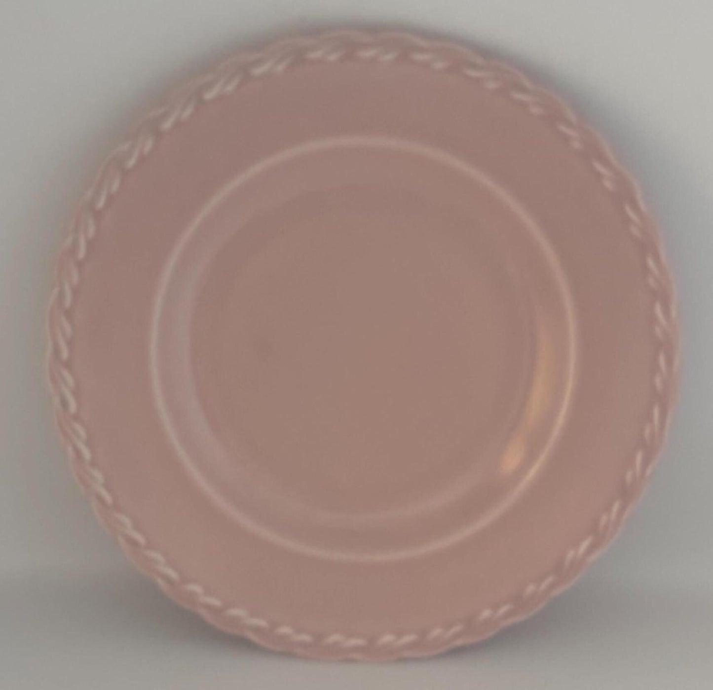 Vernon Kilns Native California Pink Plate, Lover Antiques and Vintage