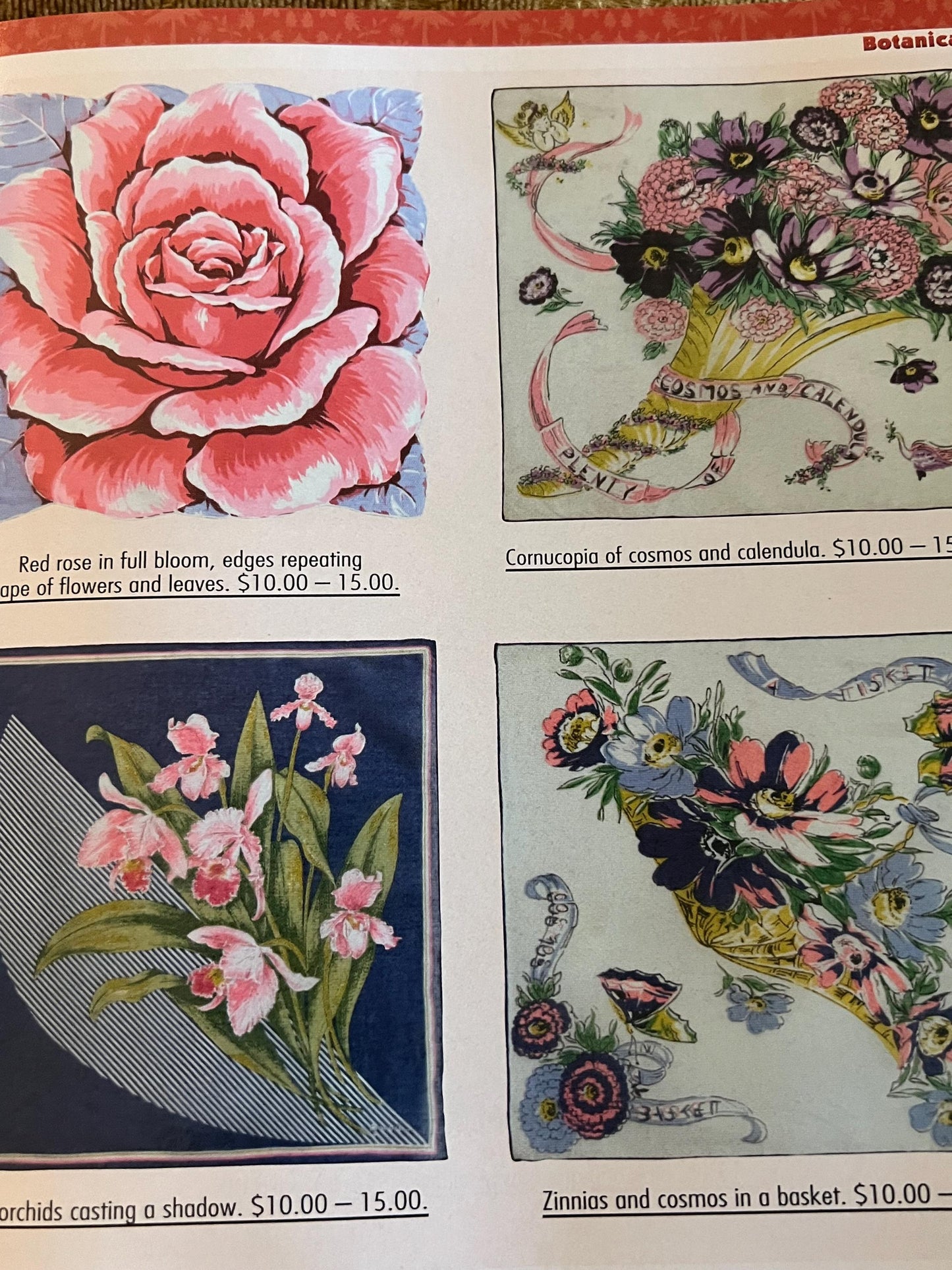 Handkerchiefs A Collector’s Guide Identification & Values Volume 2 by Helene Guarnaccia and Barbara Guggenheim Lover Antiques and Vintage